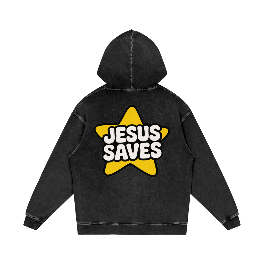 Acid Wash Oversize Hoodie - 420 GSM