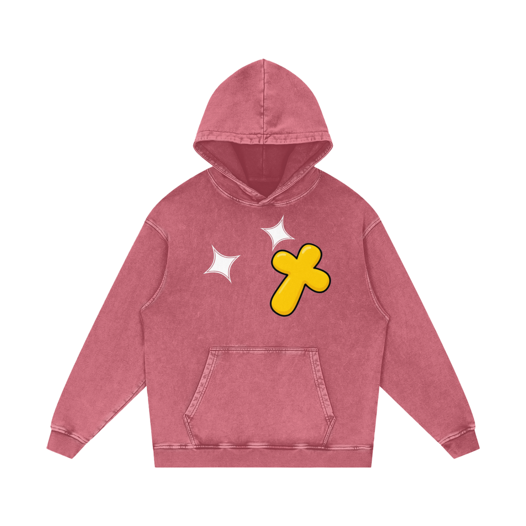 Acid Wash Oversize Hoodie - 420 GSM