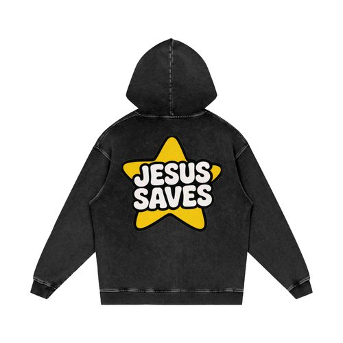 Acid Wash Oversize Hoodie - 420 GSM