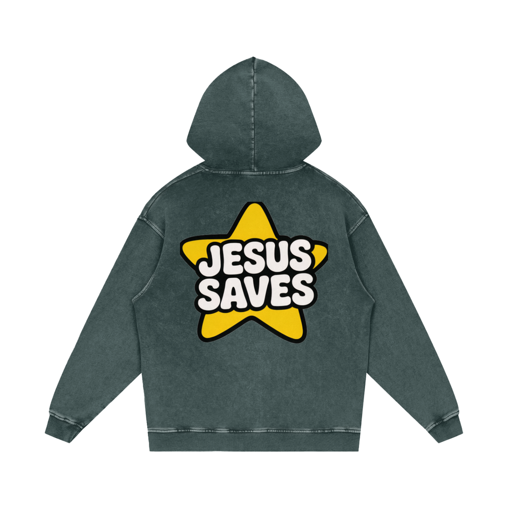 Acid Wash Oversize Hoodie - 420 GSM
