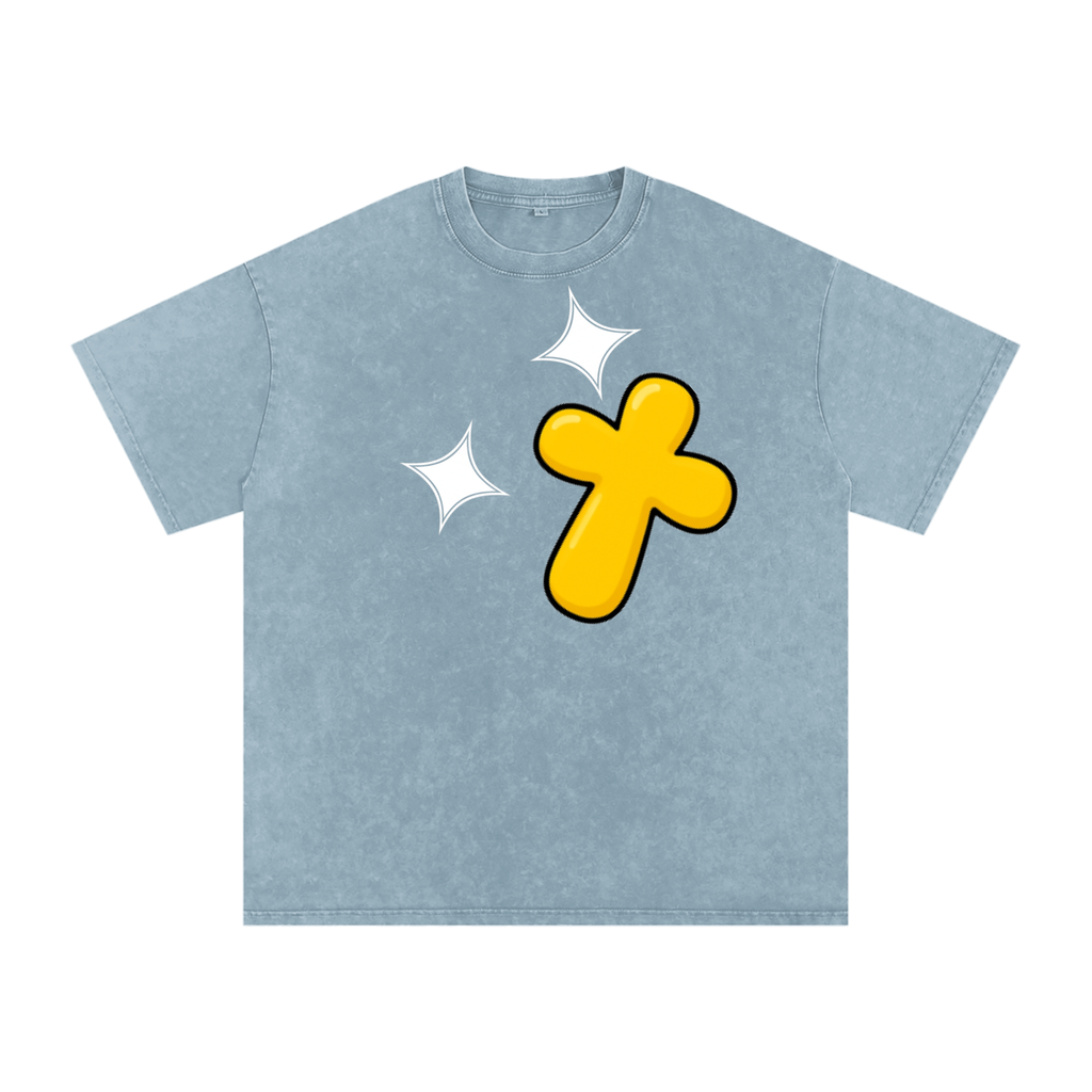 Acid Wash Oversize T-Shirt - 250 GSM