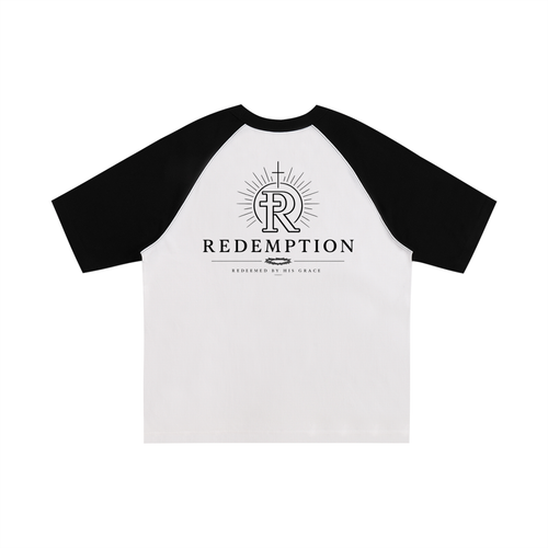 Color-Blocked Raglan Sleeve T-Shirt