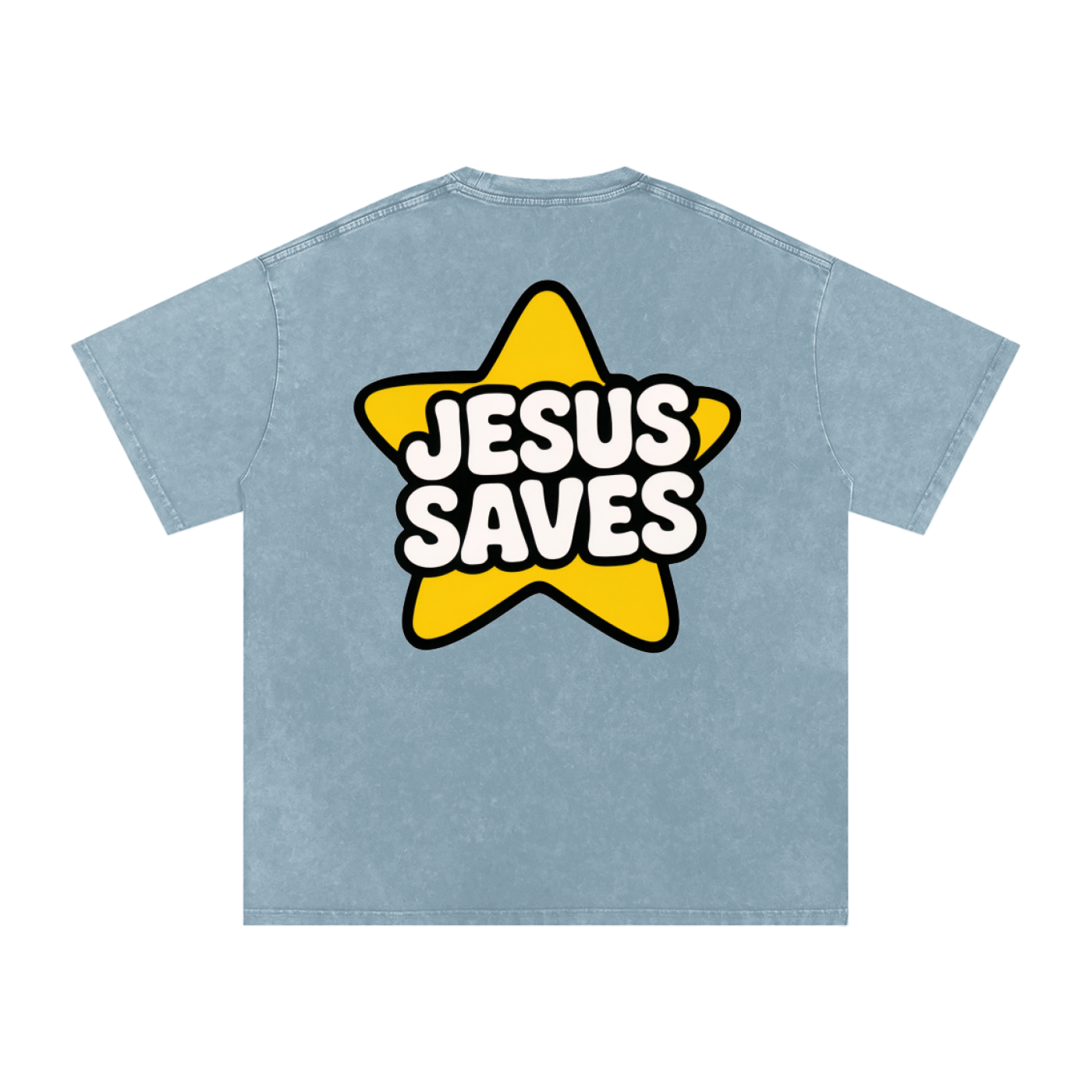 Acid Wash Oversize T-Shirt - 250 GSM