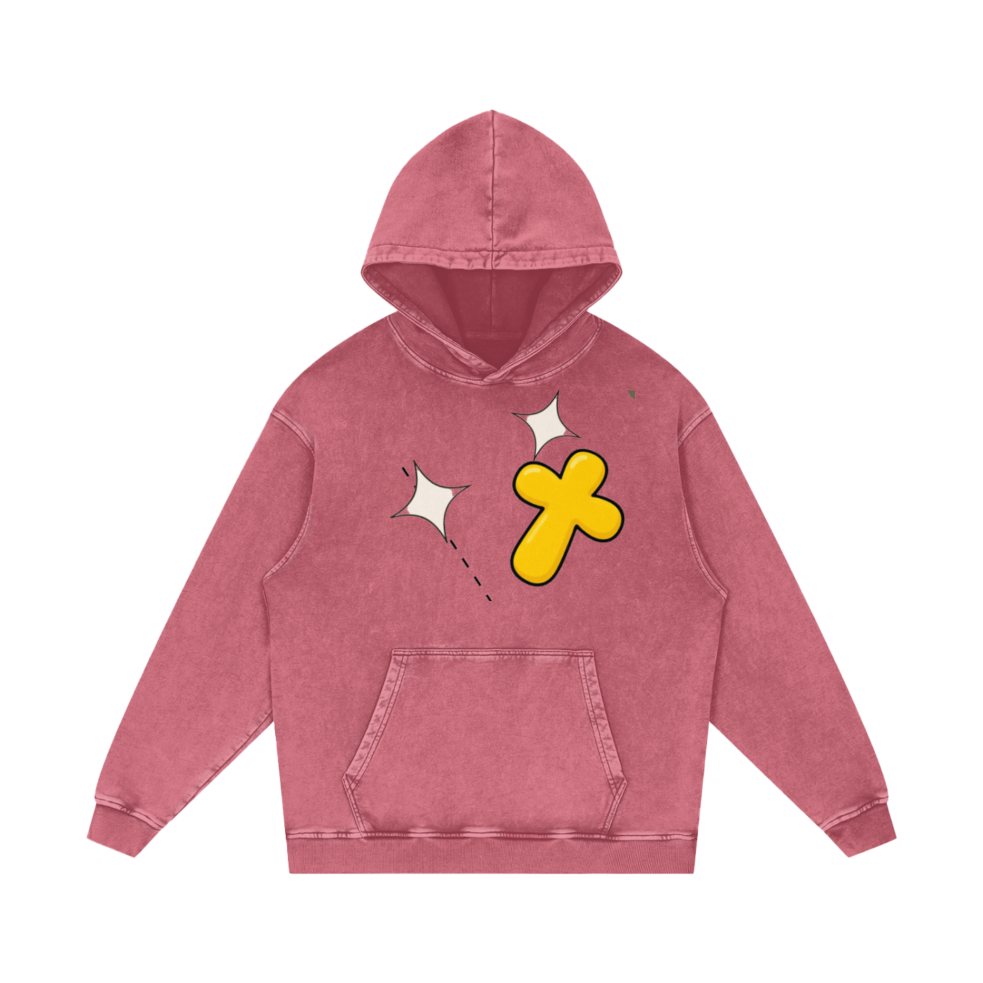 Acid Wash Oversize Hoodie - 420 GSM
