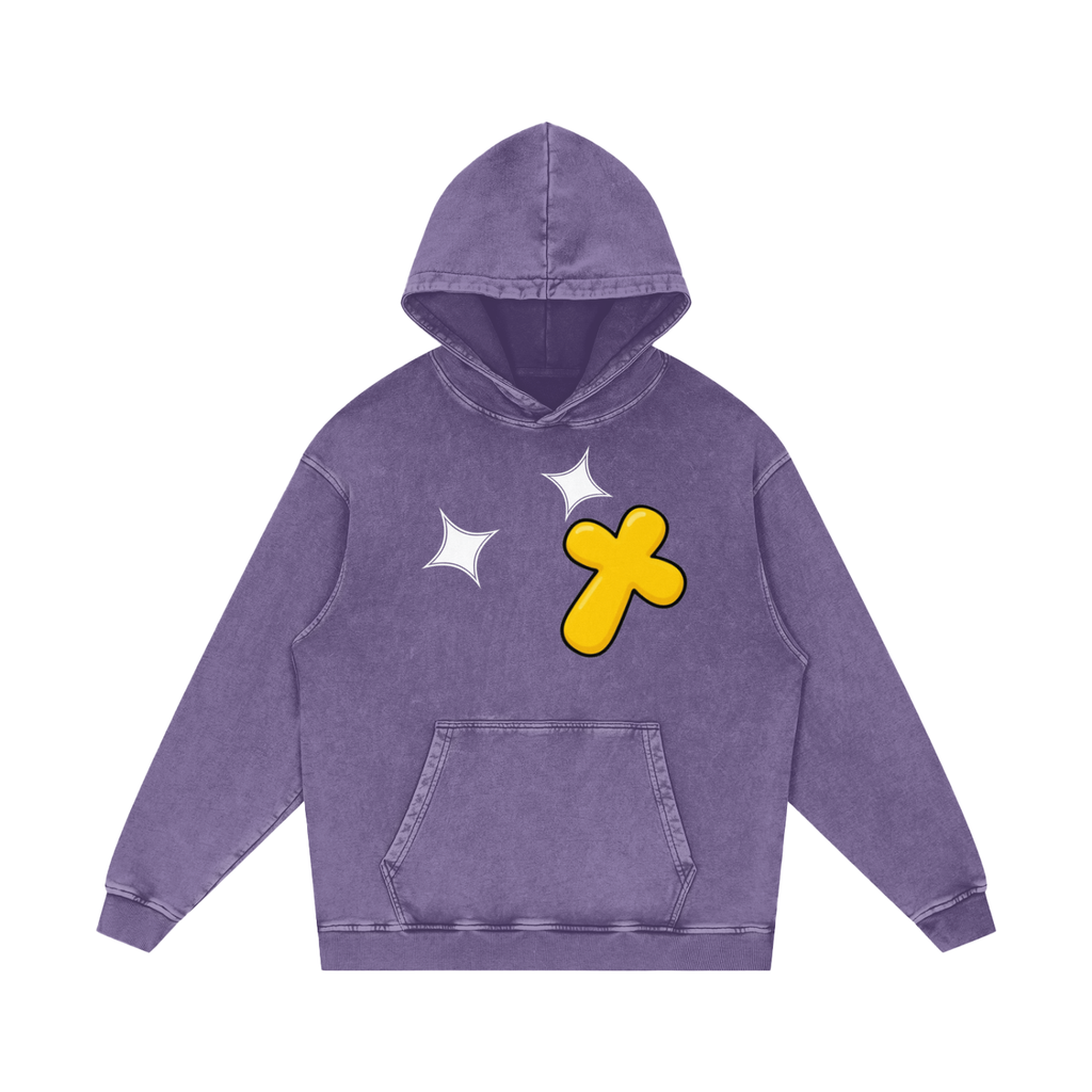 Acid Wash Oversize Hoodie - 420 GSM