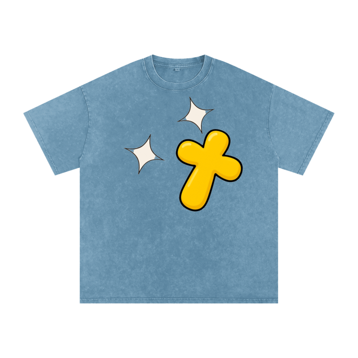 Acid Wash Oversize T-Shirt - 250 GSM