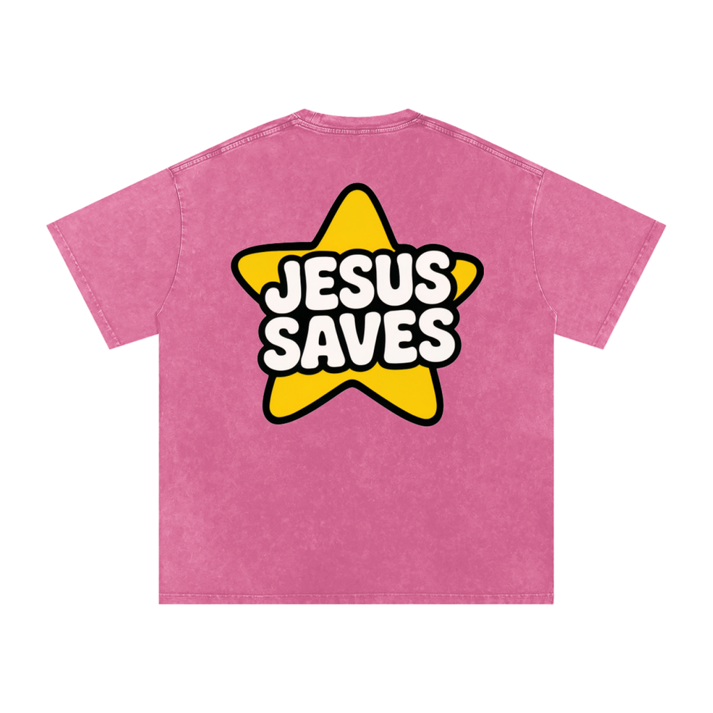 Acid Wash Oversize T-Shirt - 250 GSM