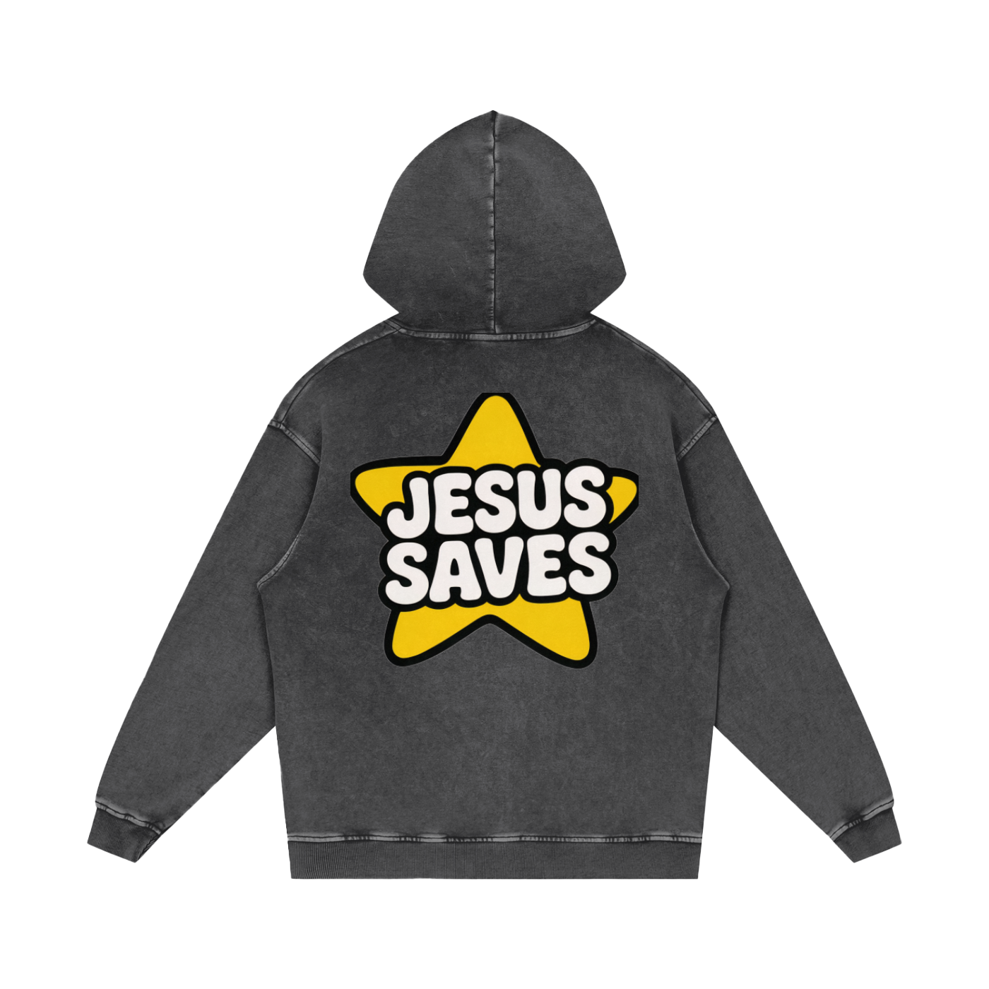 Acid Wash Oversize Hoodie - 420 GSM