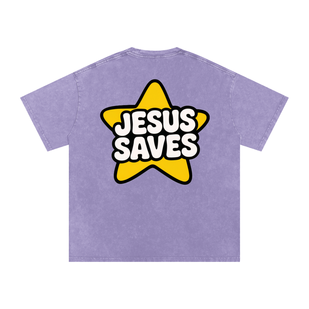 Acid Wash Oversize T-Shirt - 250 GSM