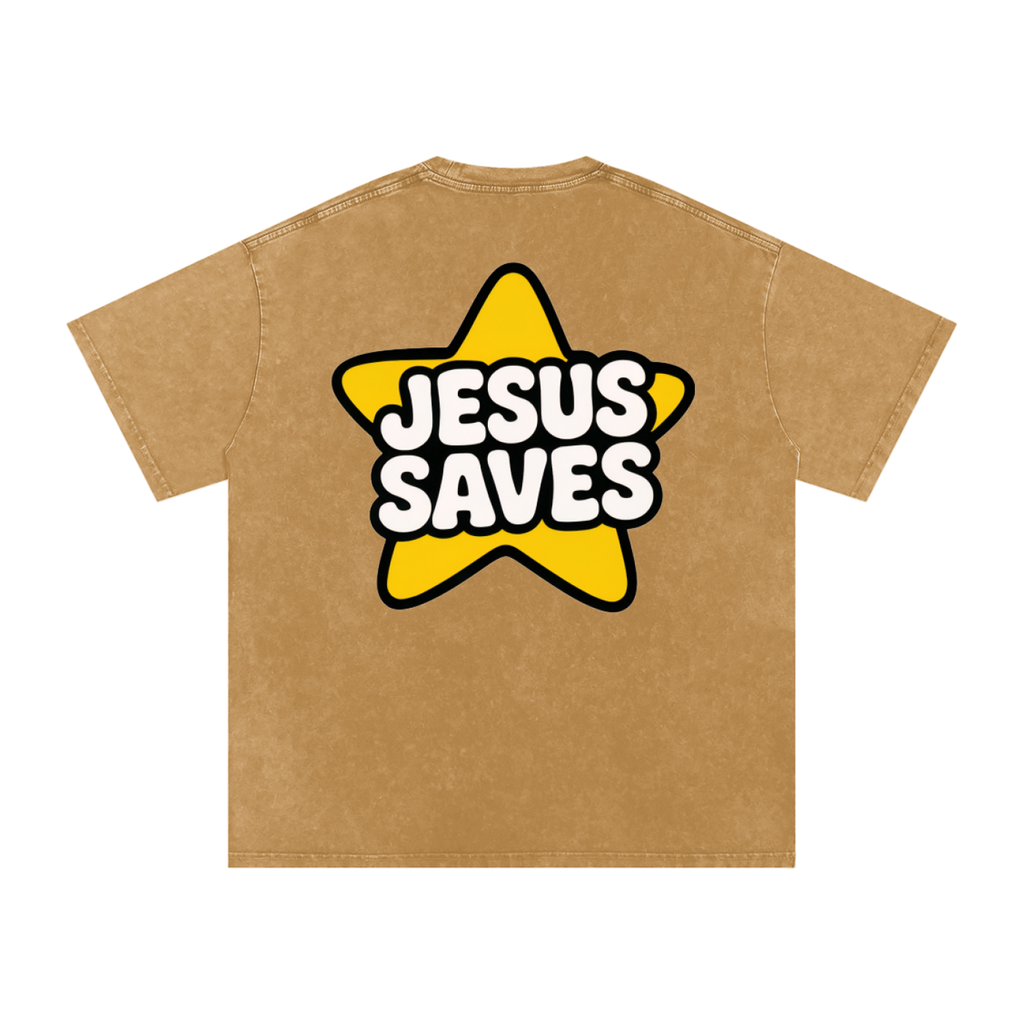 Acid Wash Oversize T-Shirt - 250 GSM