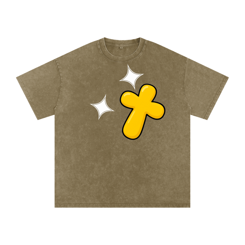 Acid Wash Oversize T-Shirt - 250 GSM