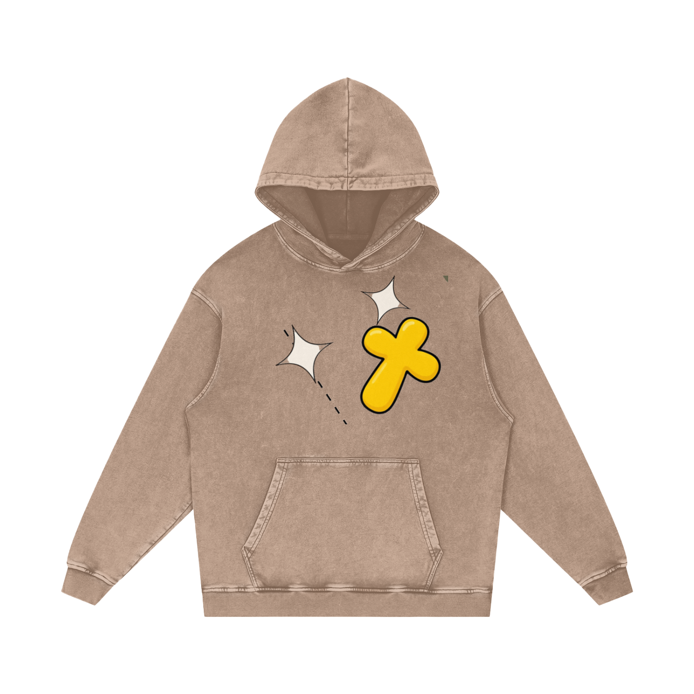 Acid Wash Oversize Hoodie - 420 GSM
