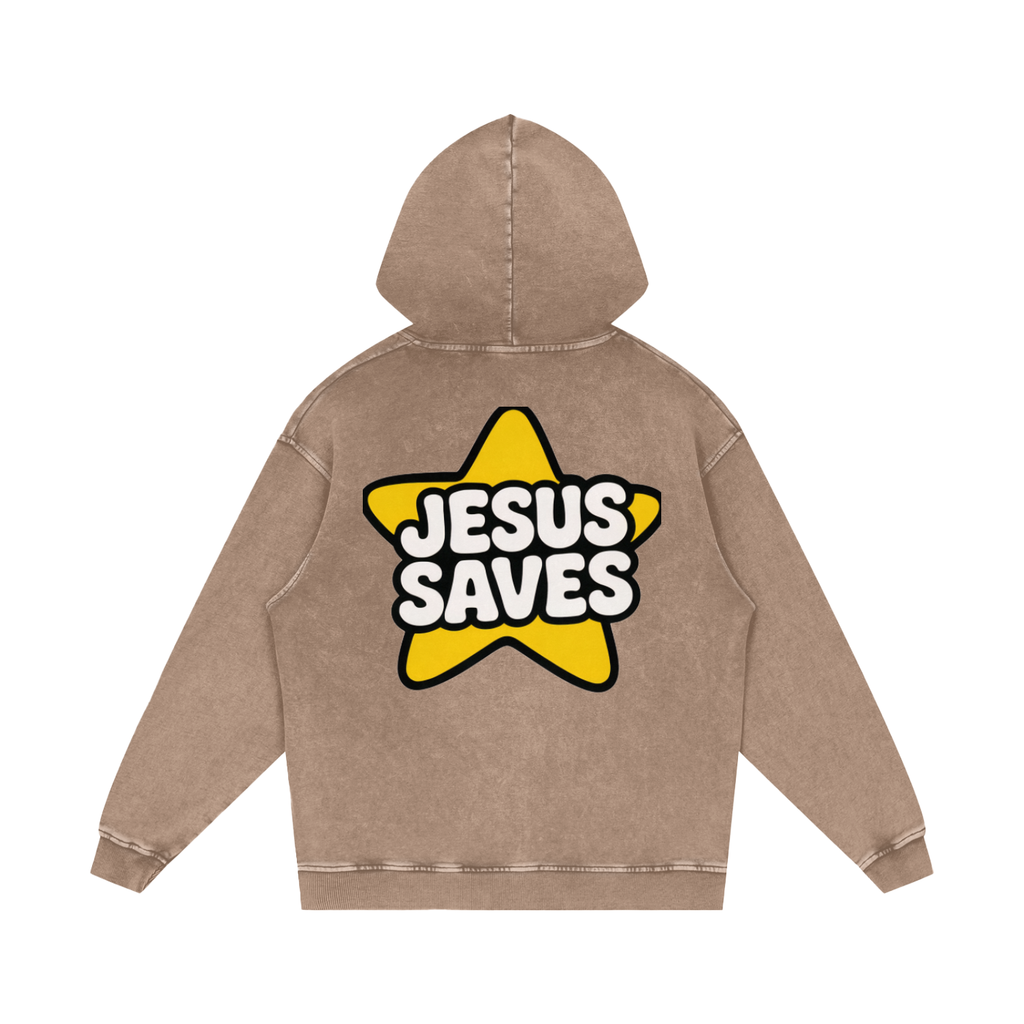 Acid Wash Oversize Hoodie - 420 GSM