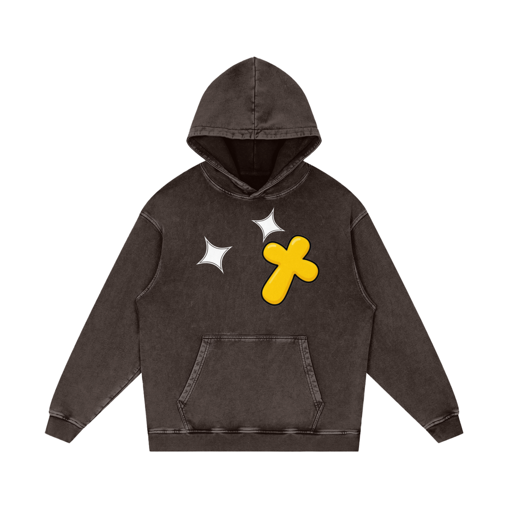 Acid Wash Oversize Hoodie - 420 GSM