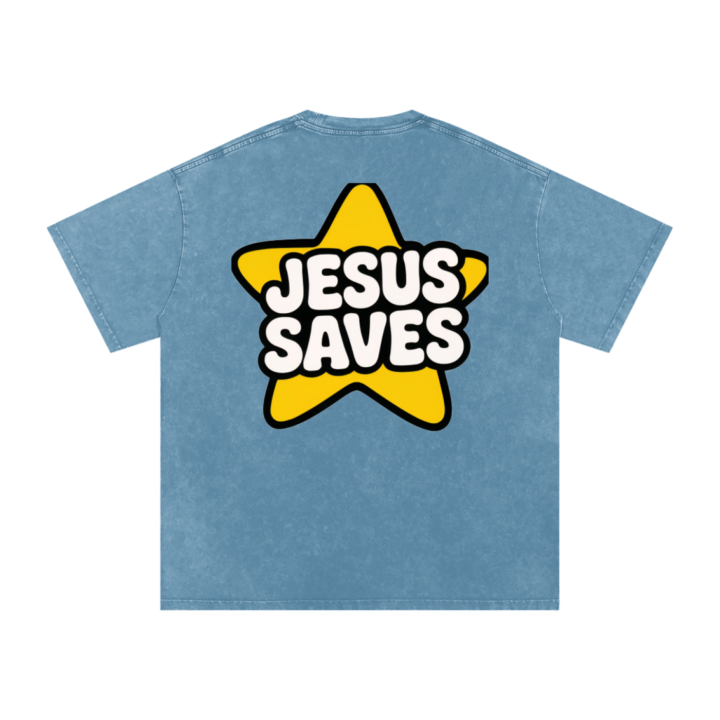 Acid Wash Oversize T-Shirt - 250 GSM