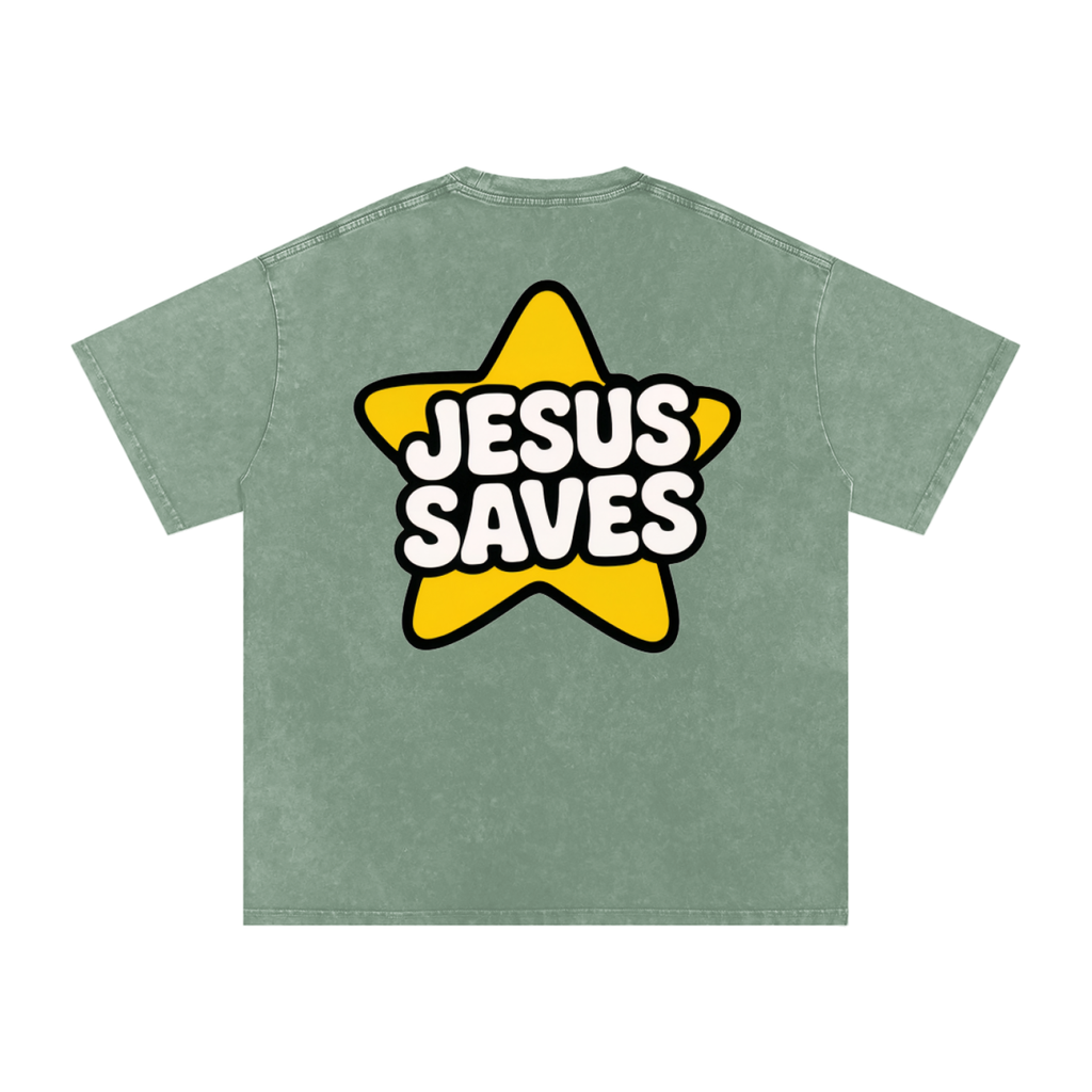 Acid Wash Oversize T-Shirt - 250 GSM