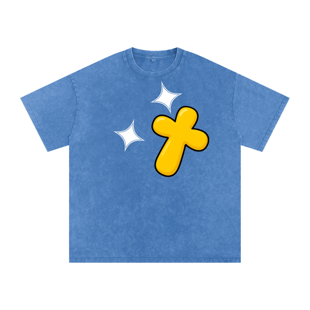 Acid Wash Oversize T-Shirt - 250 GSM