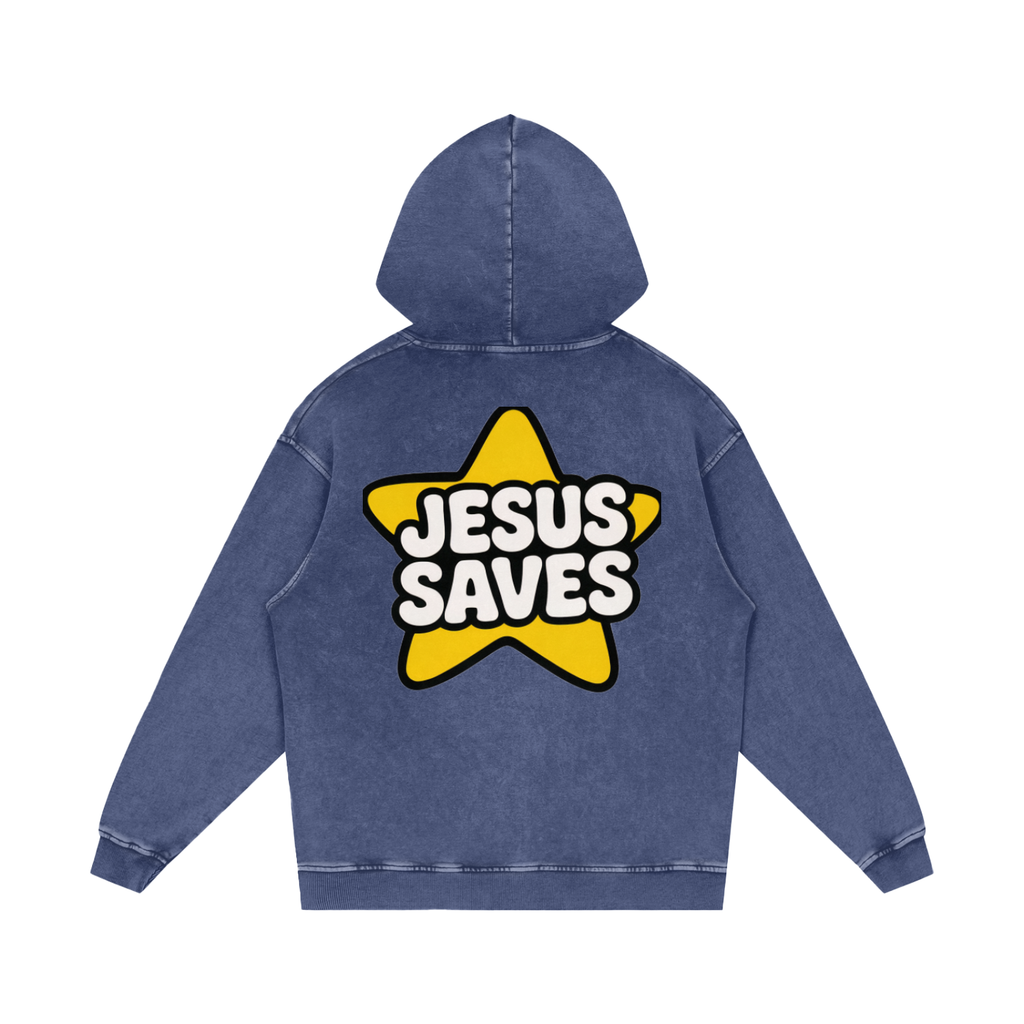 Acid Wash Oversize Hoodie - 420 GSM